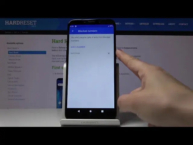 Video thumbnail for How to Block Number in BLU Vivo Go - Add Contact to Blacklist