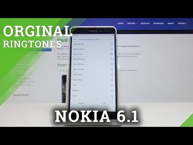 'Video thumbnail for All Ringtones in NOKIA 6.1 - Come along with the NOKIA Tunes'