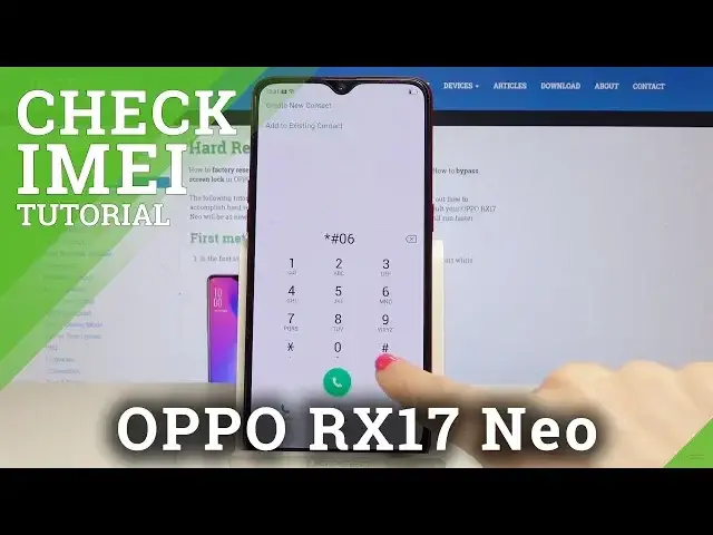 'Video thumbnail for Check IMEI in OPPO RX17 Neo - Find Serial Number'