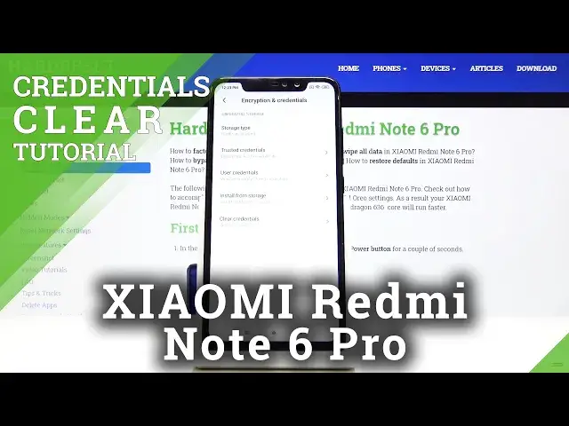 'Video thumbnail for How to Delete Certificates & Licenses in Xiaomi Redmi Note 6 Pro - Clear Credentials'