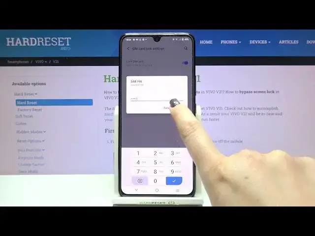 'Video thumbnail for How to Change SIM PIN in VIVO V21 - Choose New PIN for SIM Card'