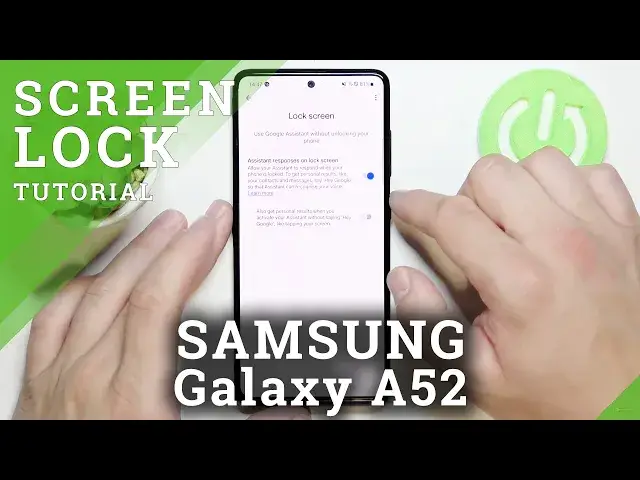 'Video thumbnail for How to Activate Google Assistant on SAMSUNG Galaxy A52 Lock Screen'