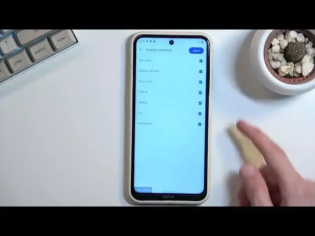 Video thumbnail for How to Import Contacts on NOKIA X20 - Copy Contact List