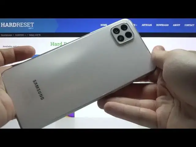 Video thumbnail for Samsung Galaxy A22 5G White Color Presentation | Back Cover Review