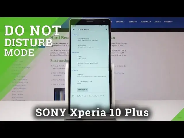 Video thumbnail for How to Activate Do Not Disturb Mode in Sony Xperia 10 Plus – Silent Mode