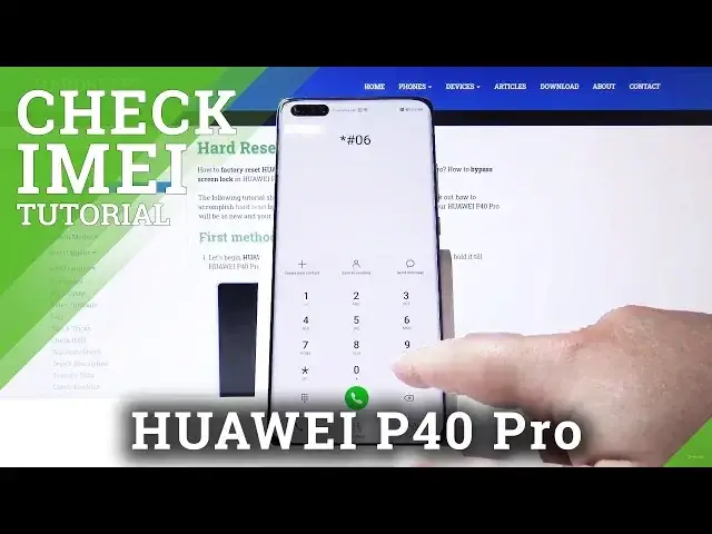 'Video thumbnail for How to Check IMEI and SN in HUAWEI P40 Pro – Find IMEI & Serial Number Info'