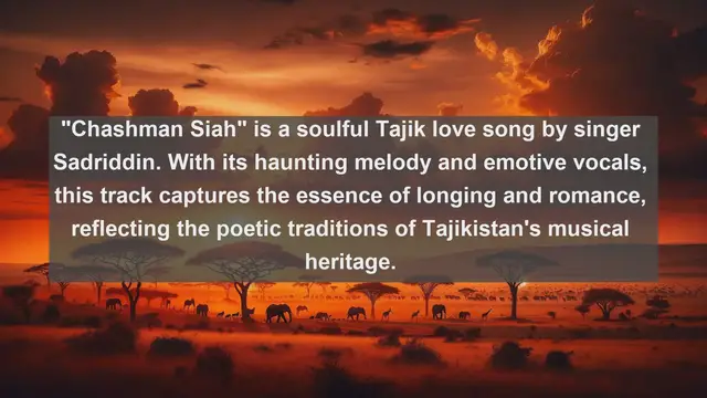 Video thumbnail for Melodies of the Pamirs: Top 10 Beautiful Songs from Tajikistan's Musical Heritage
