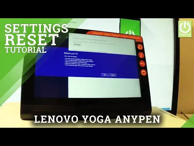 'Video thumbnail for How to Reset Settings and Apps in LENOVO Yoga 2 Anypen'