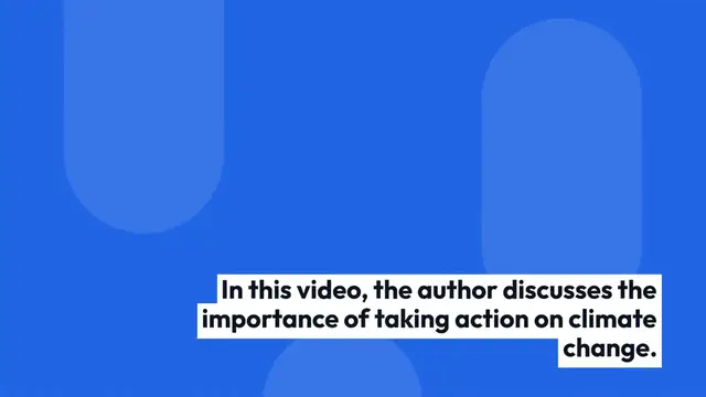 Video thumbnail for Urgent_Action_on_Climate_Change