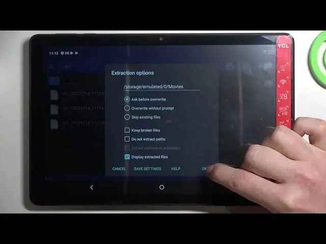 Video thumbnail for How to Unpack Rar and Zip Archived Files on the TCL Tab 10 - RAR App