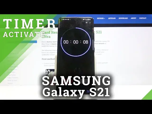 'Video thumbnail for How to Activate Timer in SAMSUNG Galaxy S21 – Countdown Time'