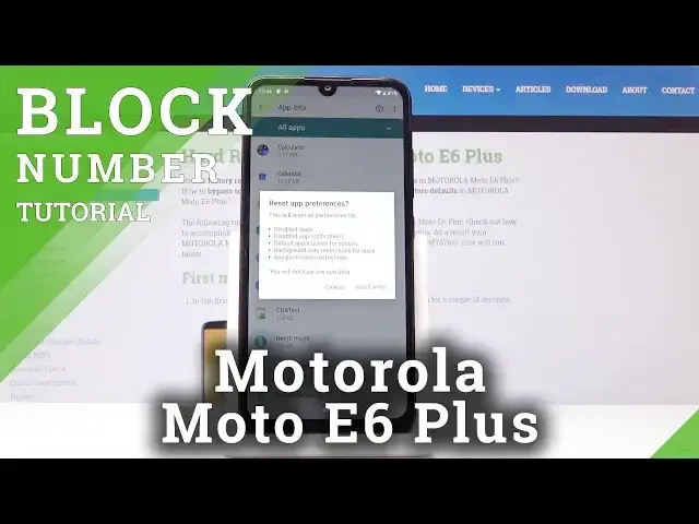 'Video thumbnail for How to Reject Number in Motorola Moto E6 Plus - Number Blacklist'