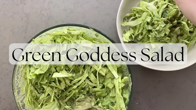 Video thumbnail for Green Goddess Salad