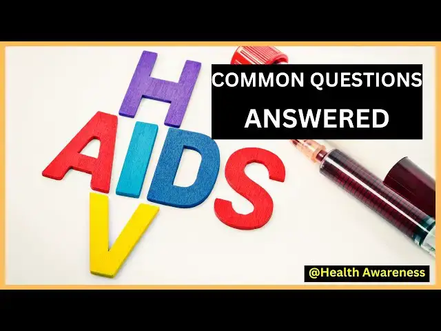 Video thumbnail for Top 10 Questions About HIV/AIDS Myths Answered. #healthawareness #HIVandAIDs