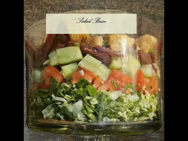 Video thumbnail for Signature Salad Base