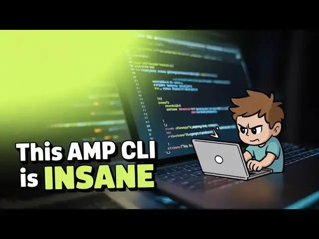 'Video thumbnail for This AMP CLI By Sourcegraph is INSANE to Build & Deploy Coding Apps in Terminal Destroying Claude??'