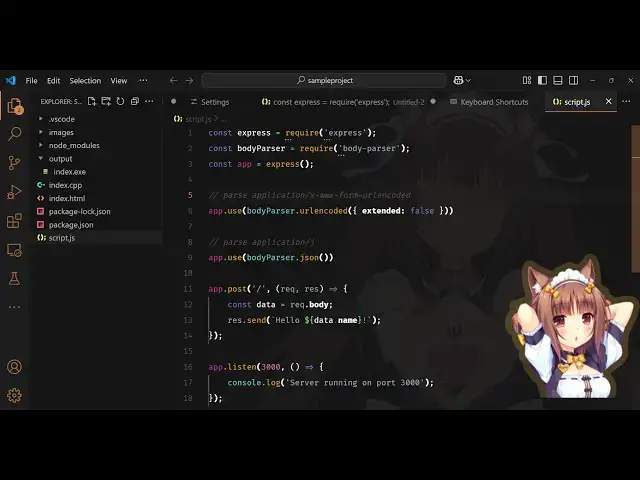 Video thumbnail for This VSCode Doki Theme Extension applies Animated Stickers & Background While Coding Full Setup