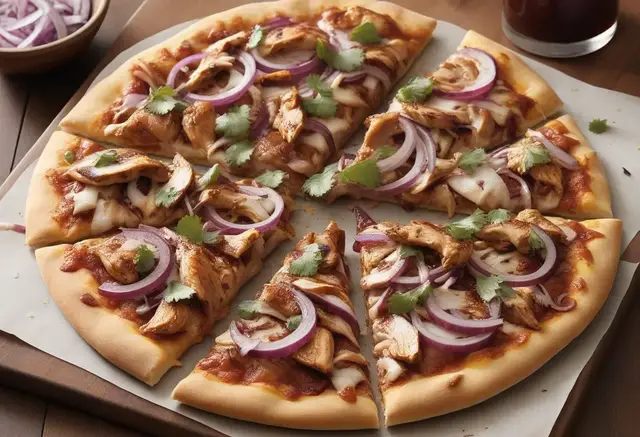 Video thumbnail for Barbecue Chicken Pizza