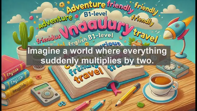 Video thumbnail for 2500 Must Know CEFR B1 Vocabulary - Double: The Versatile Word That Multiplies Your English Skills