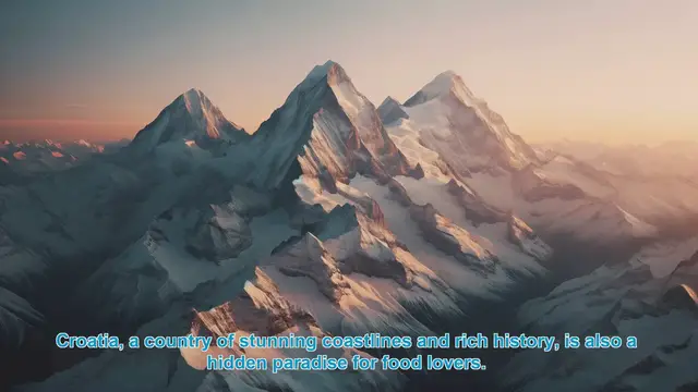 Video thumbnail for Discovering Croatia's Culinary Delights: A Foodie's Guide to the Top 10 Destinations