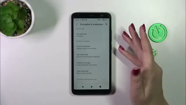 Video thumbnail for How to Clear Credentials on TCL 403? | Remove All Certificates