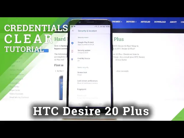 Video thumbnail for How to Clear Credentials on HTC Desire 12 Plus – Remove All Licenses