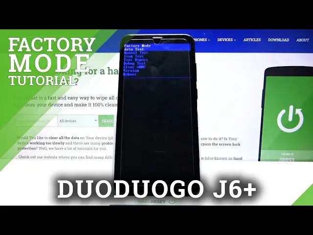 Video thumbnail for How to Enter Factory Mode on DUODUOGO J6+ - Open Factory Mode