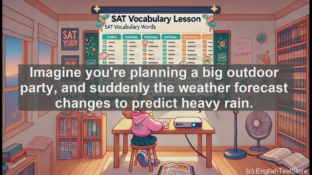 Video thumbnail for 5000 Must Know SAT Vocabulary - Contingency: Preparing for Uncertain Events