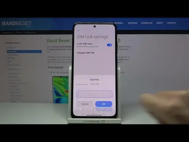 Video thumbnail for How to Change SIM PIN in XIAOMI Redmi Note 10 – Find PIN Settings