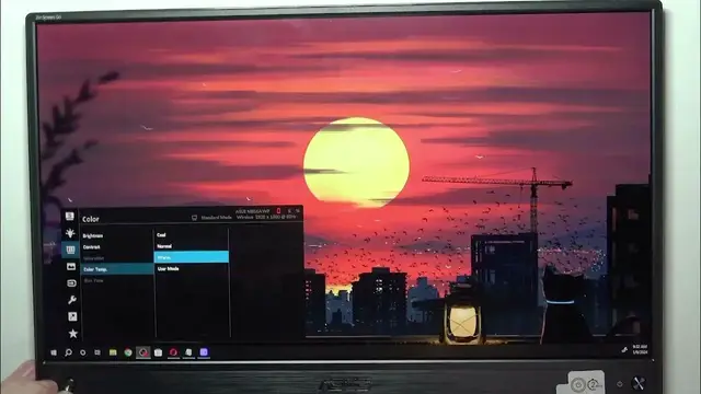 Video thumbnail for How To Change Color Temperature On ASUS ZenScreen Go