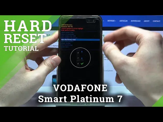 Video thumbnail for How to Accomplish Hard Reset Process in Vodafone Smart Platinum 7 – Wipe All Data/Bypass Screen Lock