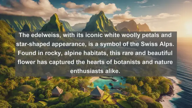 Video thumbnail for Unveiling Switzerland's Natural Treasures: Top 10 Native Flora Species