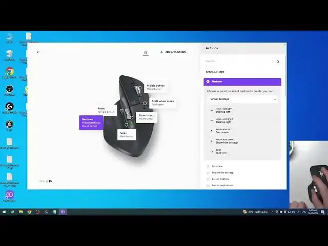 Video thumbnail for How To Use Gestures Function On Logitech Mx Master 3S