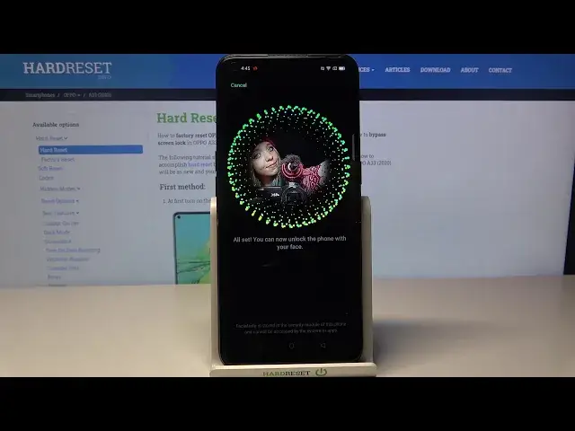 'Video thumbnail for How to Set Up Face Unlock in OPPO A33 2020 - Add & USe Face ID'