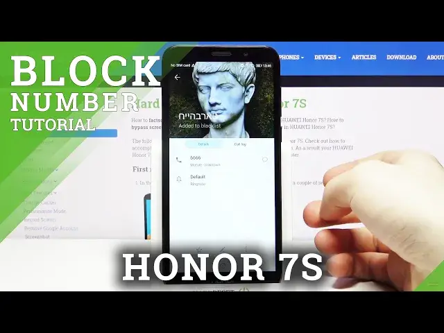 Video thumbnail for How to Block a Number on HONOR 7S – Create Blacklist