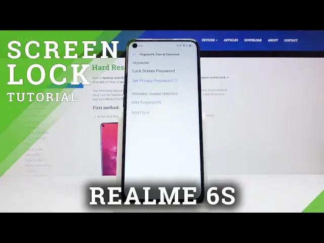 'Video thumbnail for How to Change Locking Method in Realme 6s – Set Up Screen Lock'