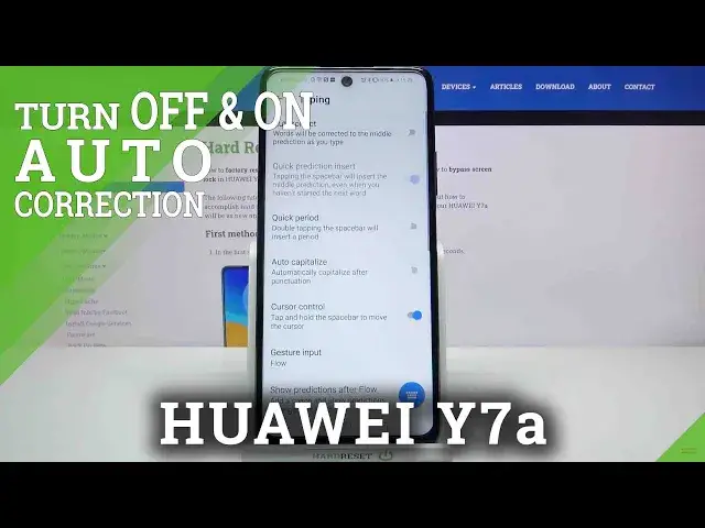 Video thumbnail for How to Turn Off Auto Correction on HUAWEI Y7A – Use Auto Correction