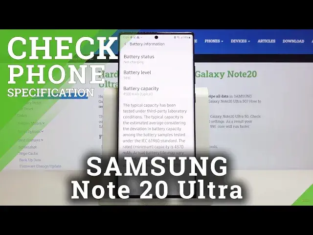 'Video thumbnail for How to Change SAMSUNG Galaxy Note 20 Ultra Specification'