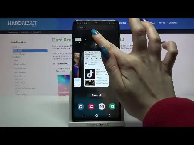 'Video thumbnail for How to Split Screen in SAMSUNG Galaxy A12 – Use Multitasking Screen'