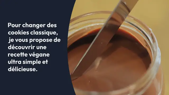 Video thumbnail for Cookies vegan chocolat-noisettes à l’huile de coco