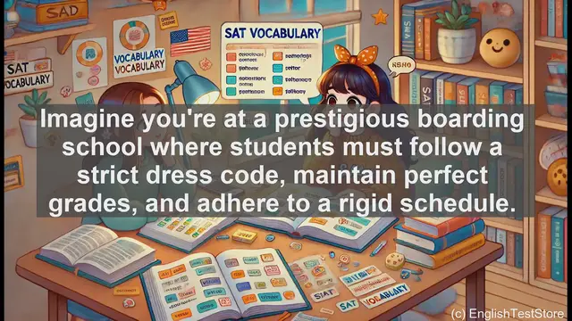 Video thumbnail for 5000 Must Know SAT Vocabulary - Understanding 'Stringent': A Key SAT Vocabulary Word