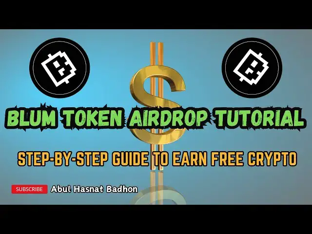 Video thumbnail for Blum Token Airdrop Tutorial : Step by Step Guide to Earn Free Crypto