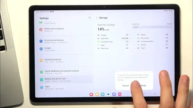 Video thumbnail for How to Make Device Faster on SAMSUNG Galaxy Tab S9 FE