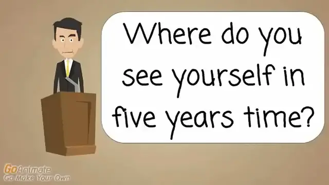 Video thumbnail for Interview Skills - Where do you see yourself in 5 years time_ Expert advice