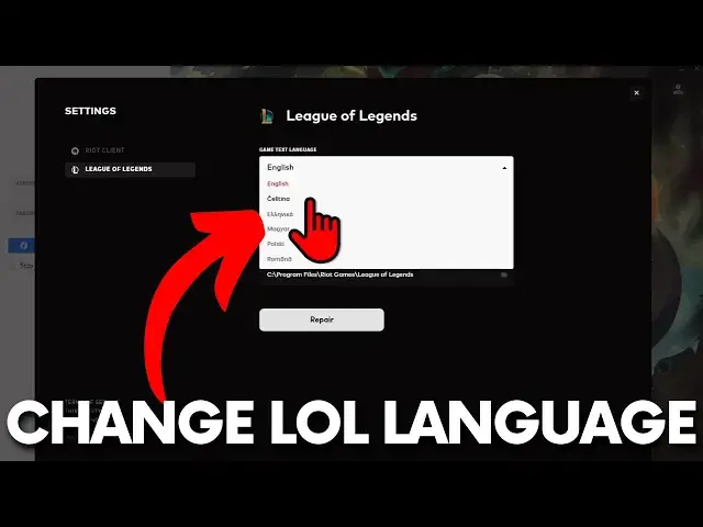 'Video thumbnail for How to Change Language in League of Legends - Switch LOL Client Language #lolguide'