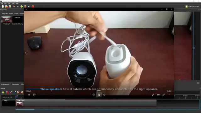 Video thumbnail for OpenShot Tutorial #10 _ How To Add Text And Captions_Subtitles To A Video In OpenShot.