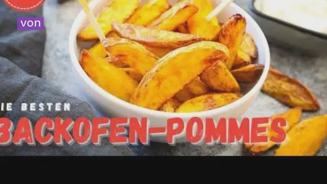 Video thumbnail for BACKOFEN-POMMES SELBER MACHEN – EINFACH, LECKER & SUPER-KNUSPRIG