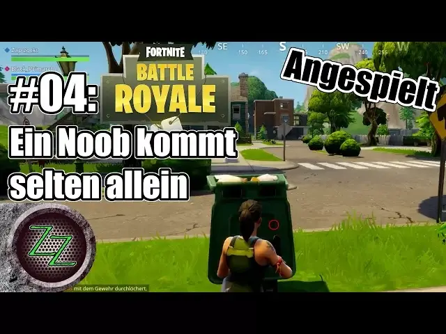 Video thumbnail for Fortnite Battle Royale - Angespielt #04 - Ein Noob kommt selten allein - gameplay german deutsch