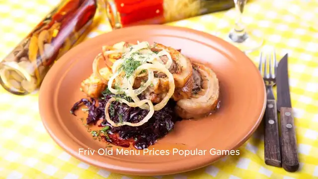 Video thumbnail for Friv Old Menu Prices