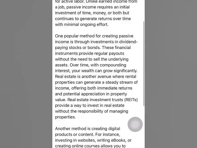 Video thumbnail for Passive Income Can Generate Wealth For You In Retirement